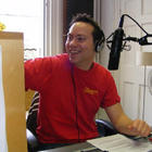 Original presenter Richie Parker behind the mic